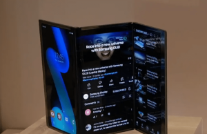 A Three-Fold Samsung Smartphone: Enter a New Dimension in Mobile Gadgets Glam n Hot