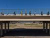 US Border Patrol arrested 29,000 migrants illegally crossing Mexico border in January, lowest since May 2020 A drone view of migrants seeking asylum in the United States who previously requested an appointment on the U.S. Customs and Border Protection CBP One application, as they cross the Camino Real International Bridge to attend their appointment in Eagle Pass, Texas, U.S., January 19, 2025.