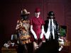 Muted London Fashion Week ends with the Burberry presentation Models showcase creations at a presentation of the Autumn-Winter 2025-2026 collection from British-Nigerian designer Tolu Coker, at London Fashion Week in London, on 23 February, 2025