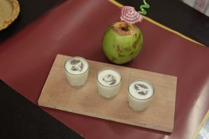 Dab's coconut smoothie