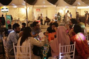 The Aloki Convention Center was bustling with the arrival of people of all ages.
