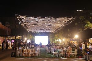 The festival, which started at 4 PM, continued until 4 AM. The event featured around 50 stalls offering a variety of food and beverages. Anyone could enjoy their Iftar and Sehri meals here if they wished.
