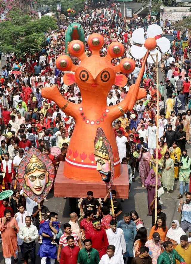 Pahela Baishakh is a celebration of life, a renewed awareness of what we are, what we used to be, and what we can achieve if we start together. Pahela Baishakh is a celebration of life, a renewed awareness of what we are, what we used to be, and what we can achieve if we start together.